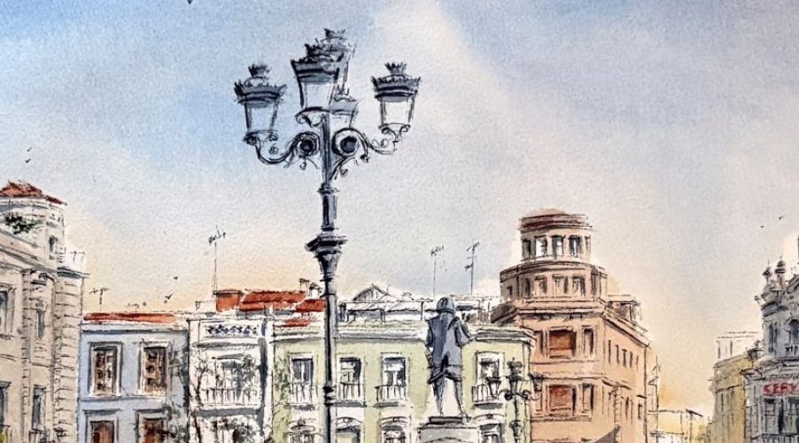 EXPOSICIÓN ‘CIUDADES A LA DERIVA. ACUARELAS URBANAS’